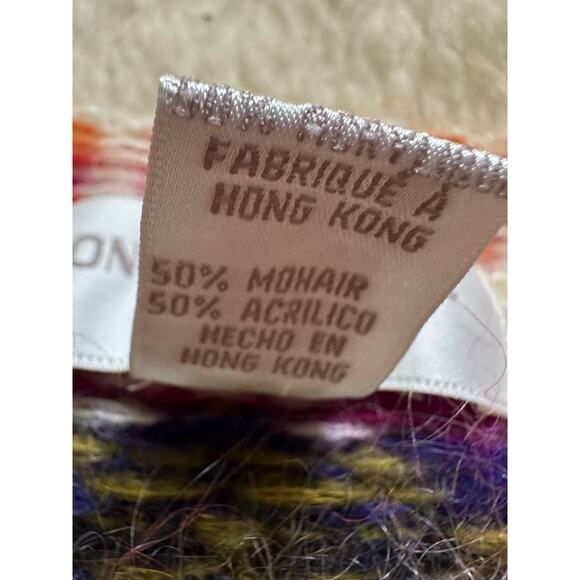 Vintage Jones New York Sport Mohair Blend Sweater Tunic Round Neck Long Sleeve M - Picture 10 of 10